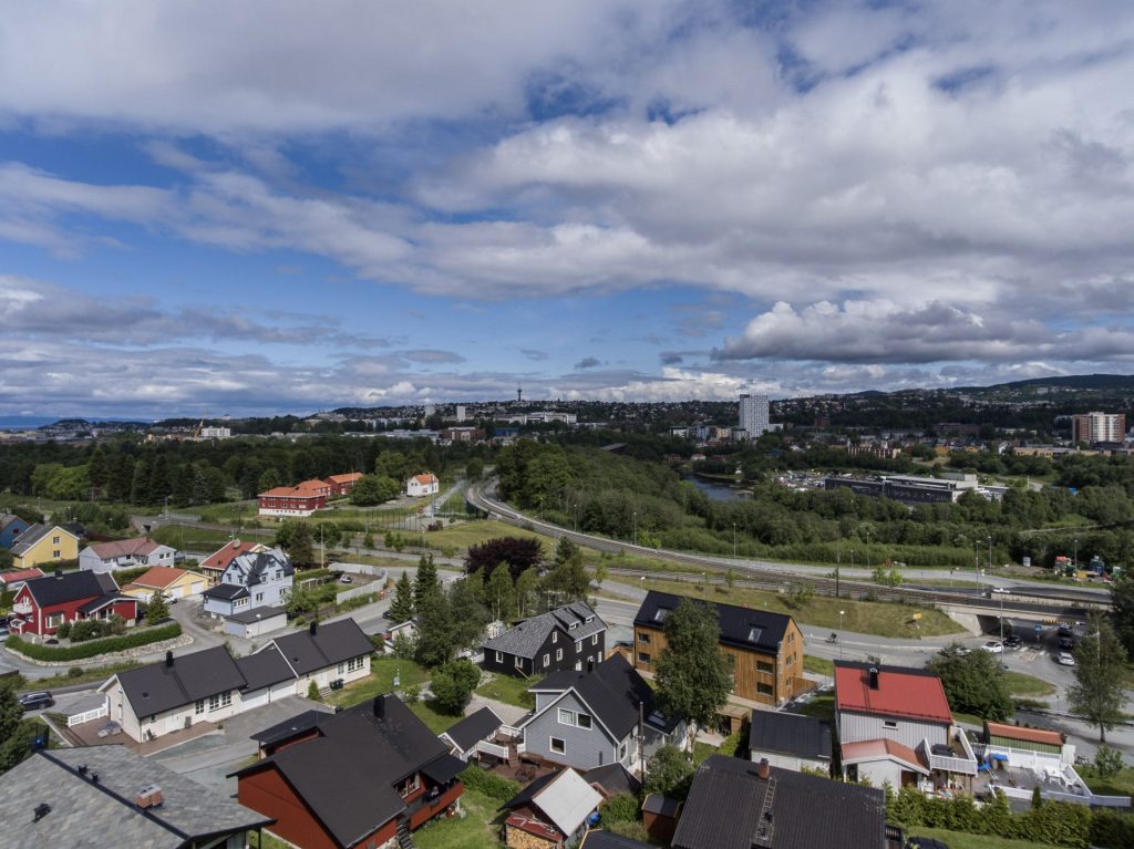 Dronebilder av hus/tomt